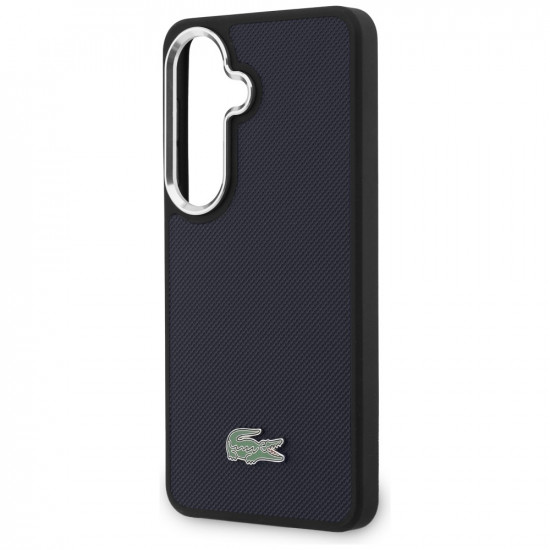 Case Lacoste Full Wrap Petit Pique MagSafe for Samsung Galaxy S26 navy blue