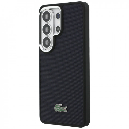 Case Lacoste Full Wrap Petit Pique MagSafe for Samsung Galaxy S26 Ultra navy blue