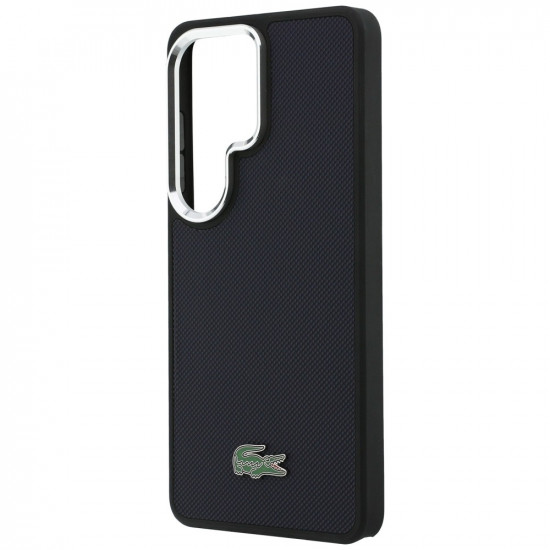 Case Lacoste Full Wrap Petit Pique MagSafe for Samsung Galaxy S26 Ultra navy blue