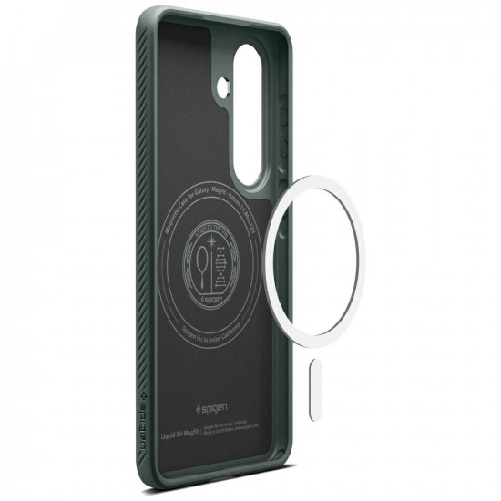 Spigen Liquid Air Mag MagSafe case for Samsung Galaxy S26+ abyss green