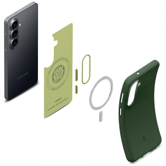 Spigen Nano Pop Mag MagSafe case for Samsung Galaxy S26 avo green