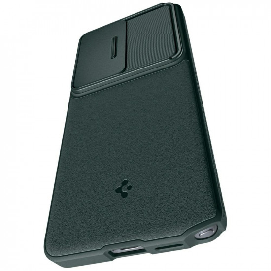 Spigen Optik Armor case for Samsung Galaxy S26 Ultra abyss green