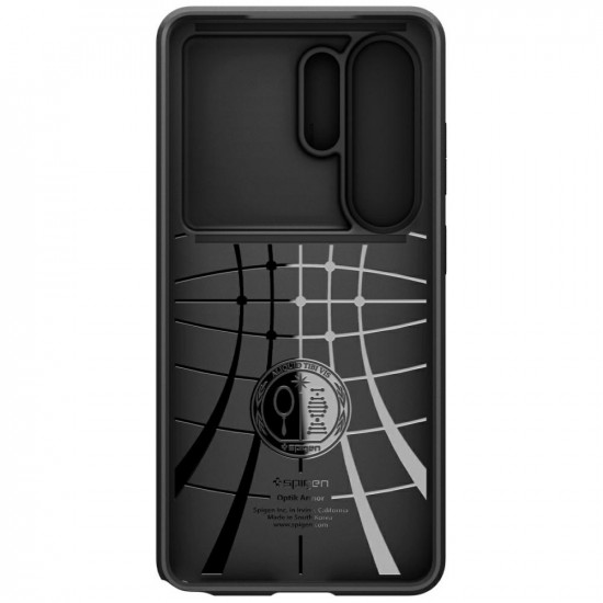 Spigen Optik Armor case for Samsung Galaxy S26 Ultra black
