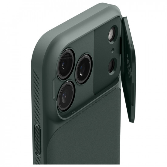 Spigen Optik Armor Mag MagSafe Case for iPhone 17 Pro Max Green