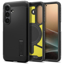 Spigen Tough Armor Mag MagSafe case for Samsung Galaxy S26 black