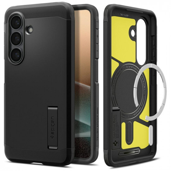 Spigen Tough Armor Mag MagSafe case for Samsung Galaxy S26+ black