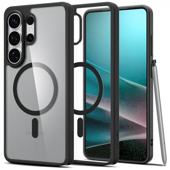 Spigen Ultra Hybrid Mag MagSafe case for Samsung Galaxy S26 Ultra matte black