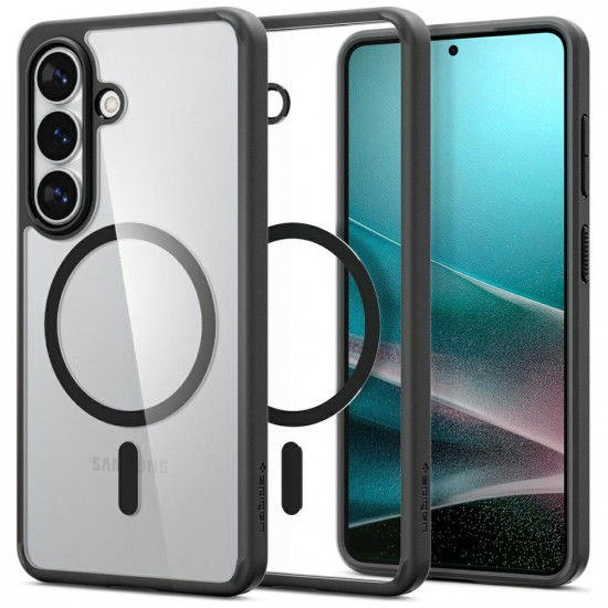 Spigen Ultra Hybrid Mag MagSafe case for Samsung Galaxy S26 matte black