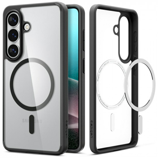 Spigen Ultra Hybrid Mag MagSafe case for Samsung Galaxy S26 matte black