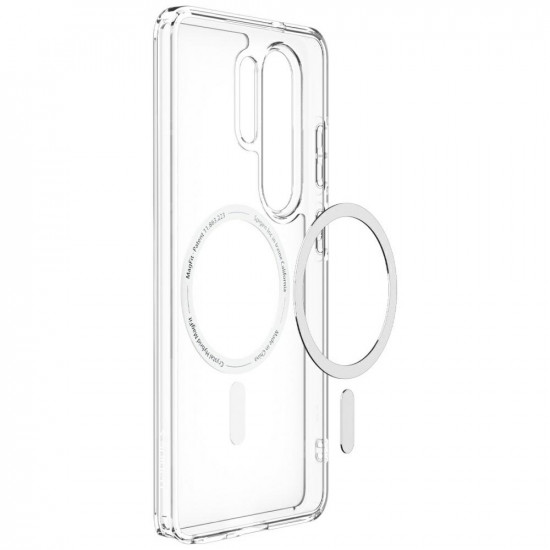 Spigen Ultra Hybrid Mag MagSafe case for Samsung Galaxy S26 Ultra clear white