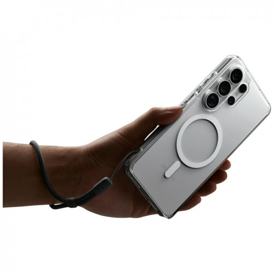 Spigen Ultra Hybrid Mag MagSafe case for Samsung Galaxy S26 Ultra clear white