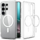 Spigen Ultra Hybrid Mag MagSafe case for Samsung Galaxy S26 Ultra clear white
