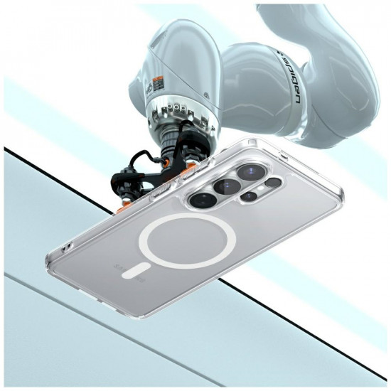 Spigen Ultra Hybrid Mag MagSafe case for Samsung Galaxy S26 Ultra clear white