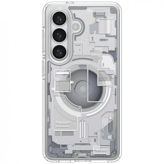 Spigen Ultra Hybrid Mag MagSafe case for Samsung Galaxy S26 zero one white