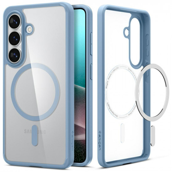 Spigen Ultra Hybrid Mag MagSafe case for Samsung Galaxy S26+ light blue