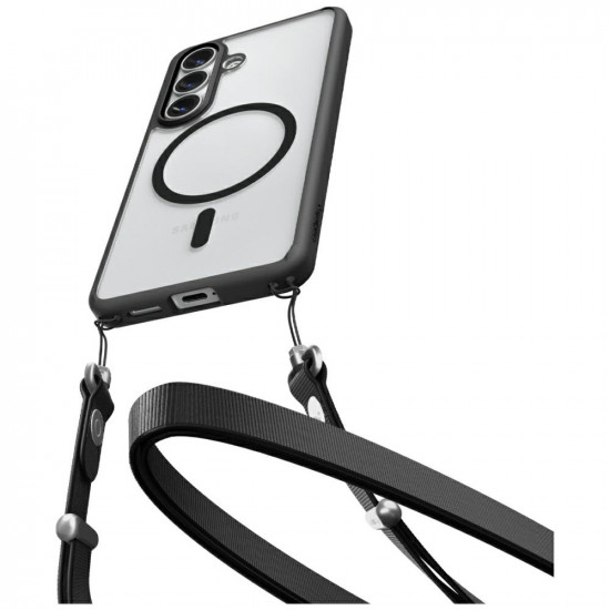 Spigen Ultra Hybrid Mag MagSafe case for Samsung Galaxy S26+ matte black