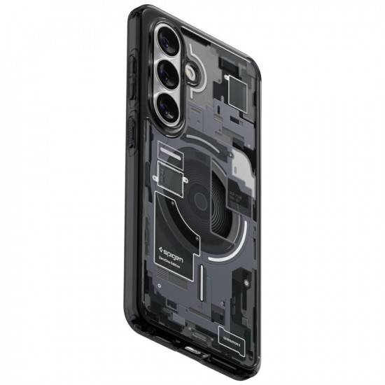 Spigen Ultra Hybrid Mag MagSafe case for Samsung Galaxy S26+ zero one black