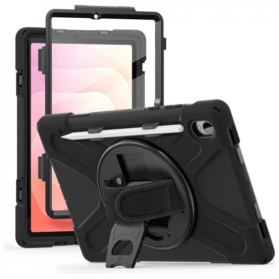 Armored Case with handle 4smarts Rugged Case Grip for Samsung Galaxy Tab S11 black