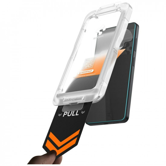 Tempered glass Spigen Glas.TR EZ FIT PRO HD for Samsung Galaxy S26 transparent