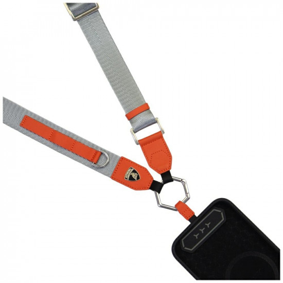 Universal Lamborghini D1 Crossbody Webbing Strap orange