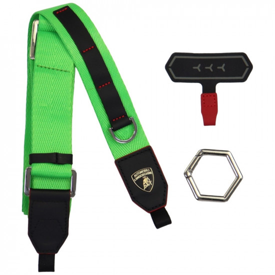 Universal Lamborghini D1 Crossbody Webbing Strap green
