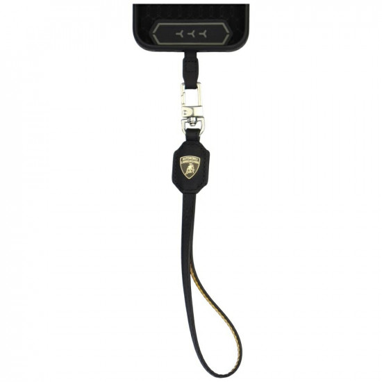 Universal Lamborghini D1 Leather Handstrap yellow