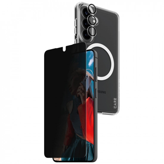 **CARE by PanzerGlass Protection Set Privacy 3-in-1 Case+Glass+Lens for Samsung Galaxy S26+**