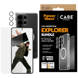CARE by PanzerGlass 3-in-1 Protective Set Case + Glass + Lens for Samsung Galaxy S26 Ultra