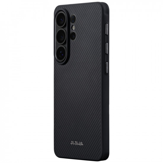 PITAKA Cairn Case MagSafe case for Samsung Galaxy S26 Ultra black-grey