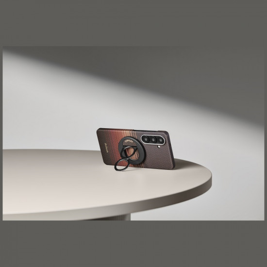 PITAKA Edge Case MagSafe case for Samsung Galaxy S26 sunset