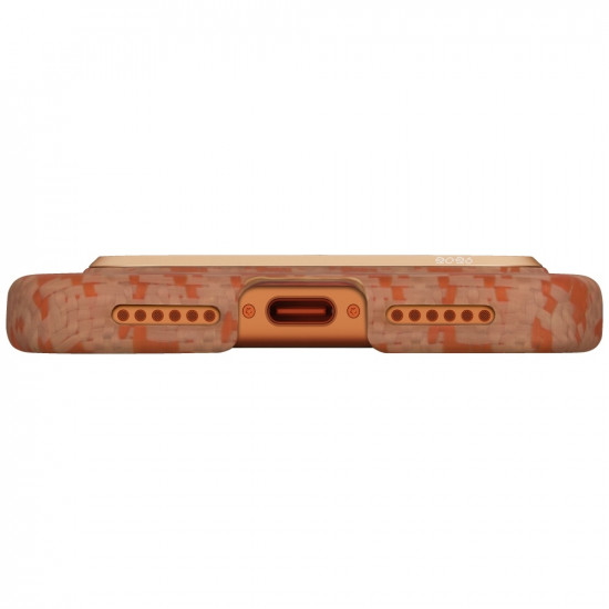 Case PITAKA Happiness Rides Edge Case MagSafe for iPhone 17 Pro Max amber