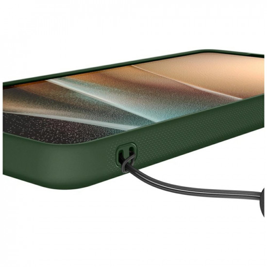 Spigen Nano Pop Mag MagSafe case for Samsung Galaxy S26 Ultra green