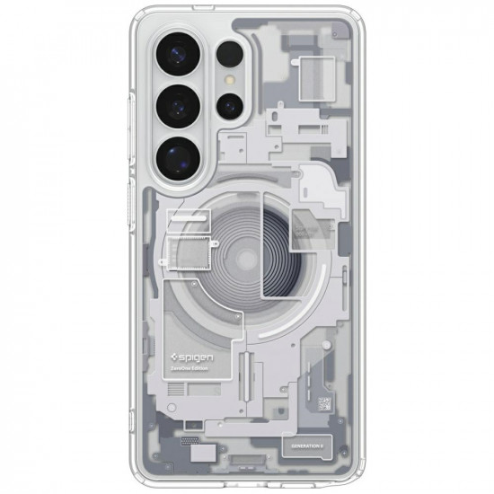 Spigen Ultra Hybrid Mag MagSafe case for Samsung Galaxy S26 Ultra zero one white