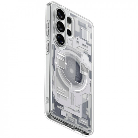 Spigen Ultra Hybrid Mag MagSafe case for Samsung Galaxy S26 Ultra zero one white