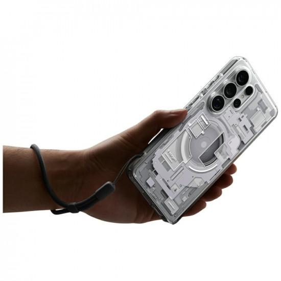 Spigen Ultra Hybrid Mag MagSafe case for Samsung Galaxy S26 Ultra zero one white