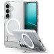 Spigen Ultra Hybrid S Mag MagSafe case for Samsung Galaxy S26+ clear white