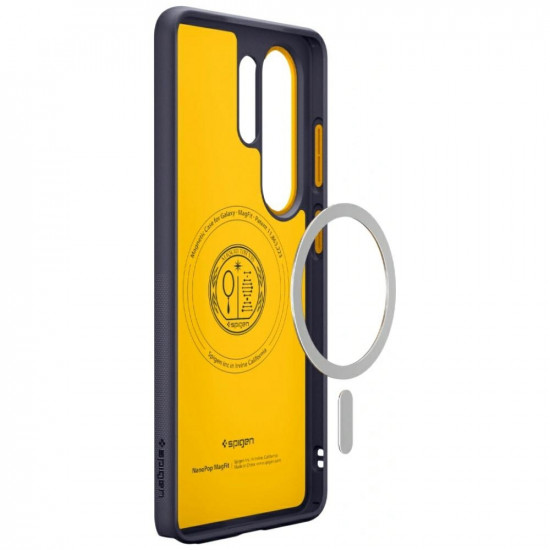 Spigen Nano Pop Mag MagSafe case for Samsung Galaxy S26 Ultra navy blue