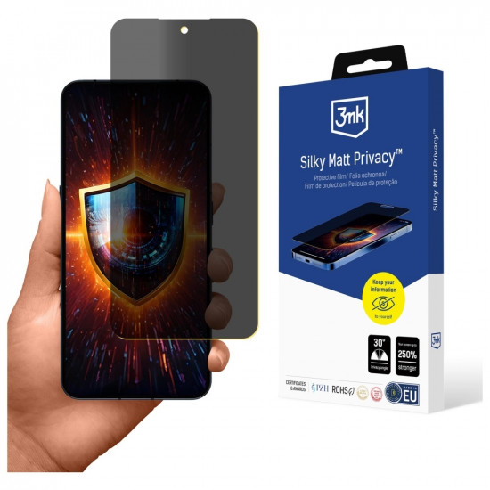 3MK Silky Matt Privacy Screen Protector for Nothing Phone (3)