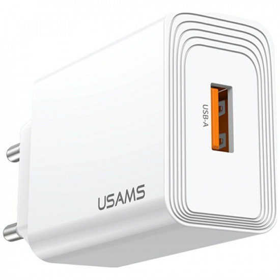 Wall charger USAMS T69 18W USB-A white