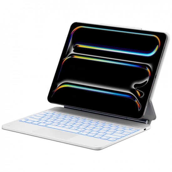 Case Typecase Edge with keyboard for iPad Pro 13" 2024/2025 white