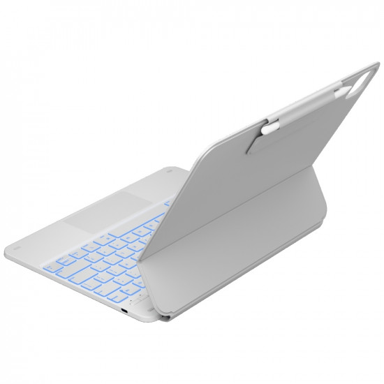 Case Typecase Edge with keyboard for iPad Pro 13" 2024/2025 white