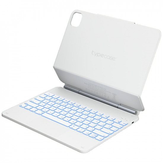 Case Typecase Edge with keyboard for iPad Pro 13" 2024/2025 white