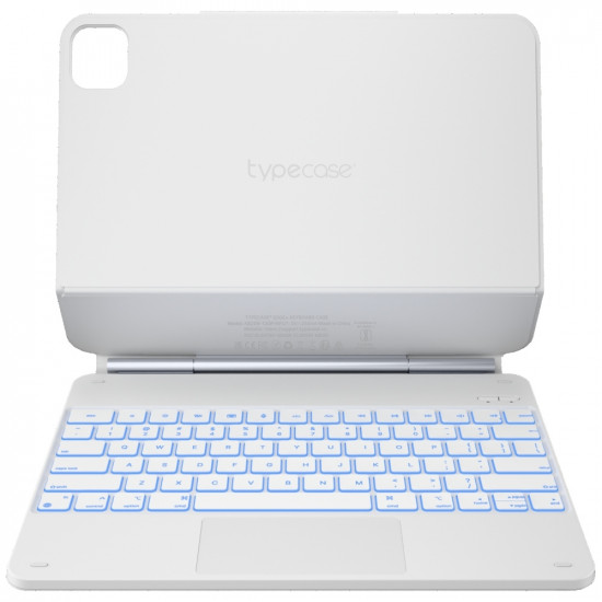 Case Typecase Edge with keyboard for iPad Pro 13" 2024/2025 white