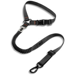 Universal leash Spigen PS100 belt for dog for car black