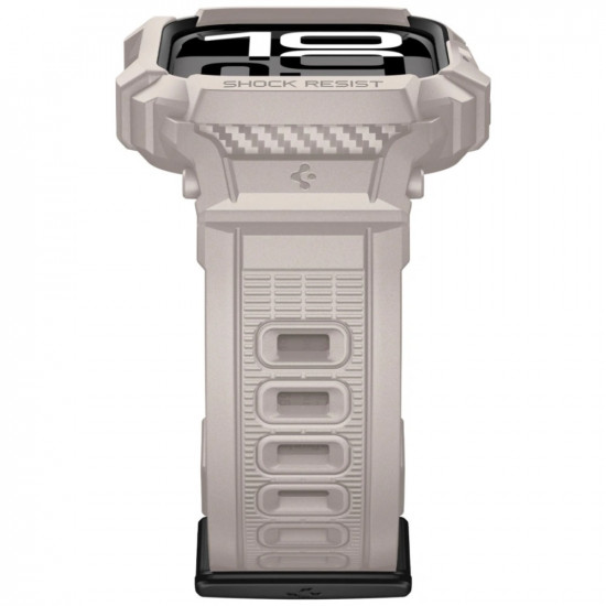 Etui Spigen Rugged Armor Pro V2 do Apple  Watch 10/11 (46mm) dune beige