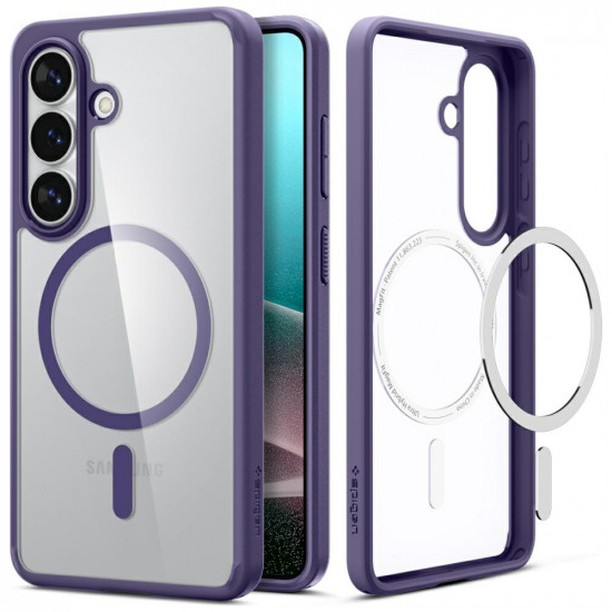 Spigen Ultra Hybrid Mag MagSafe case for Samsung Galaxy S26 purple