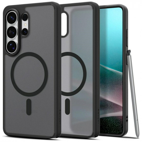 Spigen Ultra Hybrid Mag MagSafe case for Samsung Galaxy S26 Ultra frost black Spigen Ultra Hybrid Mag MagSafe case for Samsung Galaxy S26 Ultra frost black