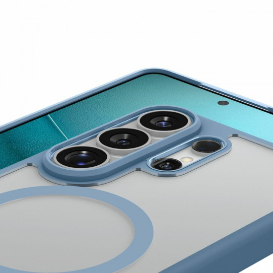 Spigen Ultra Hybrid Mag MagSafe case for Samsung Galaxy S26 Ultra light blue