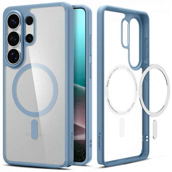 Spigen Ultra Hybrid Mag MagSafe case for Samsung Galaxy S26 Ultra light blue