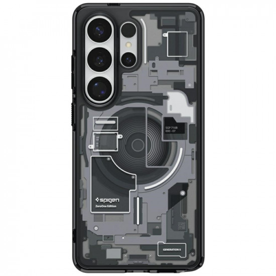 Spigen Ultra Hybrid Mag MagSafe case for Samsung Galaxy S26 Ultra zero one black